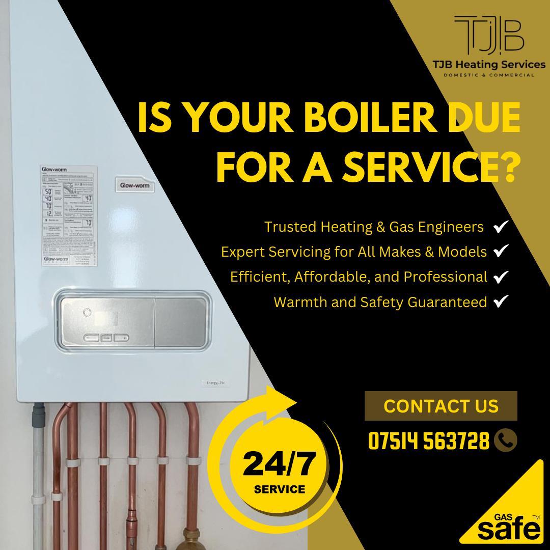 Is Your Boiler Due For A Service - TJB Plumbing and Heating